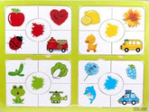 Wooden Color Matching Puzzle - EKT3305